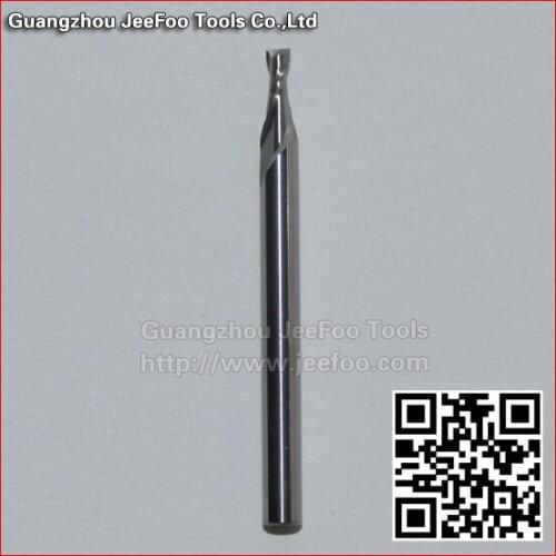 3.175*2.0*6mm 2 Flutes End Mill Cutting , CNC Router Bits for Engraving