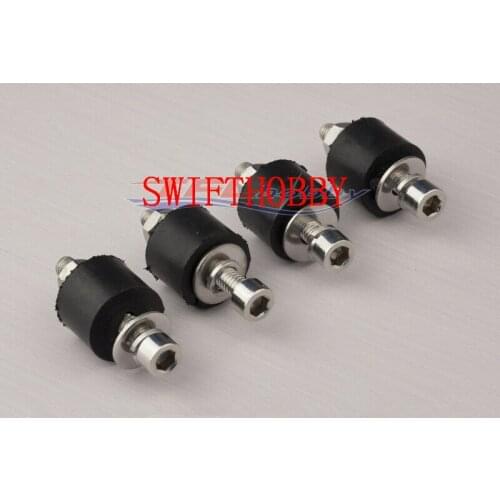 4pcs M5 Antivibration rubber mount 14mm dia X 13mm rc boat