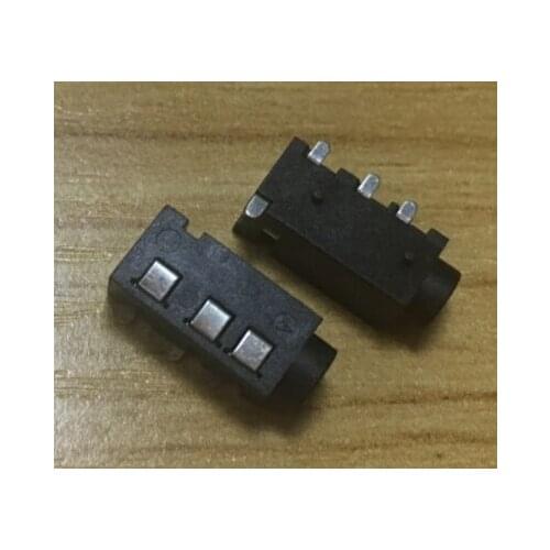 10PCS/lot 3.5 femal audio jack socket headphone jack connector PJ-320D 4 pin SMD/DIP for MP3/MP4/Speaker/toys