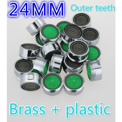 500 Pcs Faucet Aerator Sometimes The Kitchen Tap Bubbler Core Filter Net Water Saving Device Outlet Faucet Fittings Kitchen