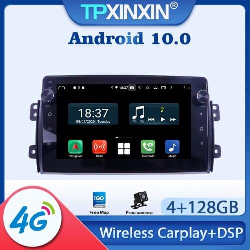Android 10.0 Car Radio For Suzuki SX4 2006 - 2017 Multimedia Video Audio Recorder DVD Player Navigation GPS Auto 2din Accessries