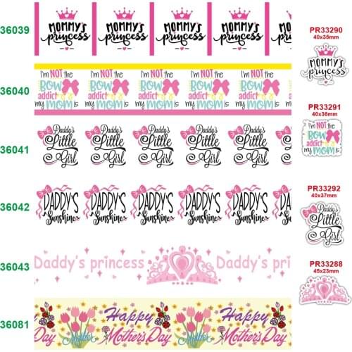 Free shipping 2020 new arrival 50yards cartoon printed grosgrain ribbons36039