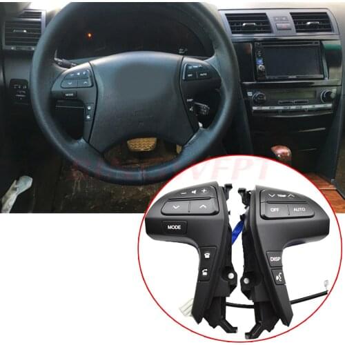 BINGWFPT Factory price For Toyota Camry (2006-2011) multi-function steering wheel button with Bluetooth buttons black with wire