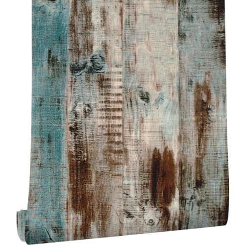 Rustic Wood Wallpaper Peel And Stick Removable Self Adhesive Reclaimed Wood Contact Paper Vintage Wood Grain Wallpaper