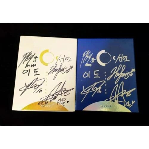 Hand signed ONEUS autographed mini 2nd album RAISE US 062019