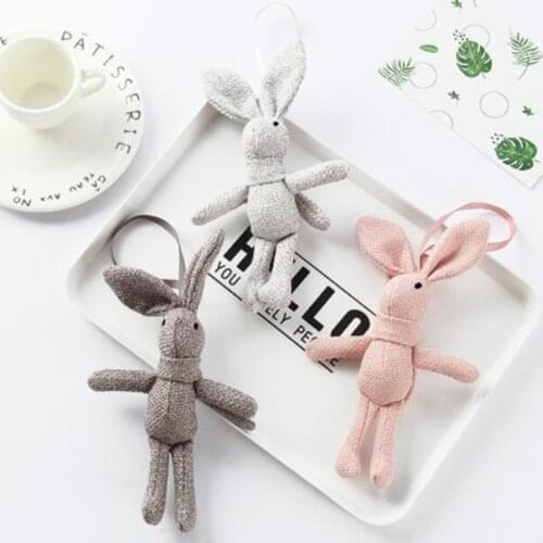 Soft Plush Bear Rabbit Toys Infant Children Sleeping Mate Baby Stuffed Plush Animal Toys Newborn Appeaze Doll