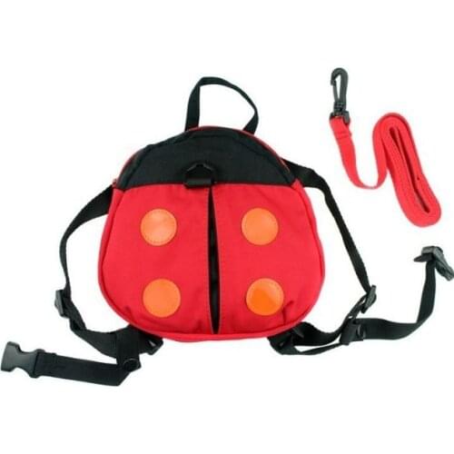 New Ladybug Baby Kid Toddler Keeper Walking Safety Harness Backpack Leash Strap Bag