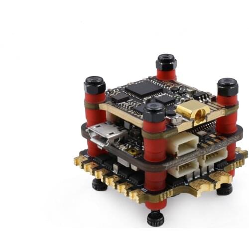 20X20mm GEPRC STABLE V2 F4 BL32 35A Stack MPU6000 F405 Flight Controller BLHELI32 35A 4in1 ESC 5.8G 600mW Adjustable VTX