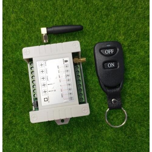 433mhz RF 220V electric door/curtain/shutters limit wireless radio remote control switch for forward and reverse motors