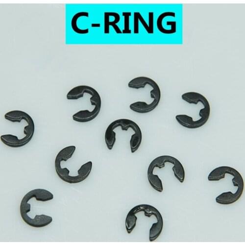 C-ring Cnc Arbor Fittings Snap Ring Opening Retaining Ring W-type Pressure Plate Shaft With Circlip Gasket Buckle