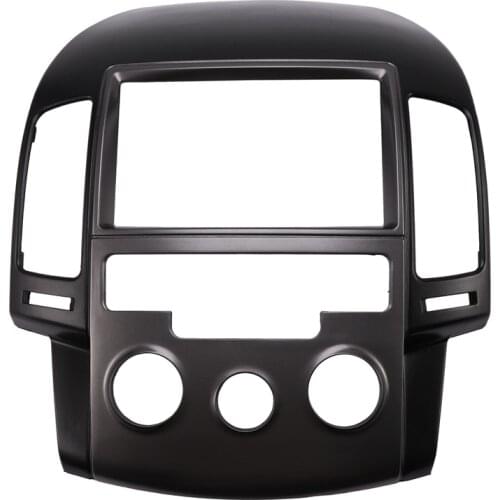 For Hyundai I30 2009 FD I30CW Stereo Panel Radio Dash Kit Mounting Trim Frame 2Din - Left Hand Drive