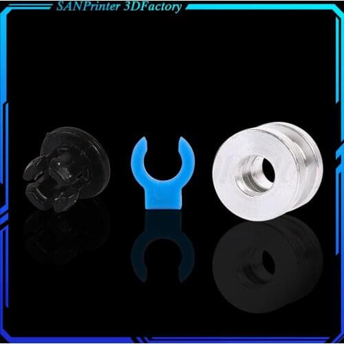 Aluminum Alloy Bowden Extruder 1.75MM Adapter 1.75MM Connector For Titan/BMG Extruder Dual Drive Extruder