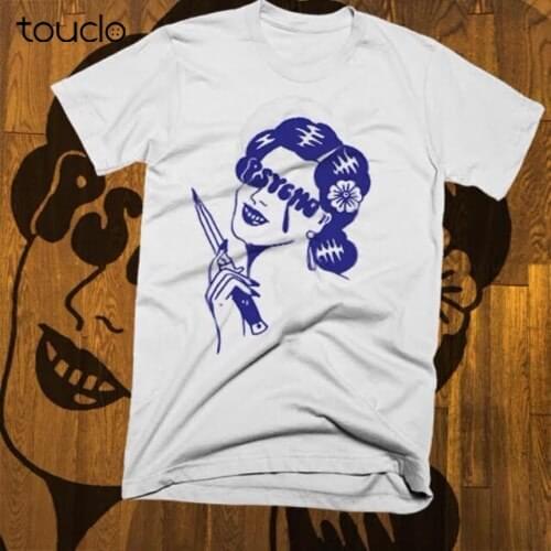 Retro Russian Prison Gang Tattoo Knife T-Shirt, all sizes, soft cotton, Psycho