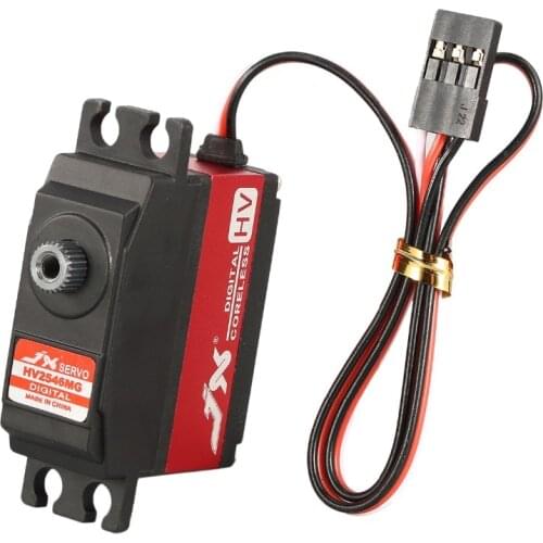 JX PDI-HV2546MG 25g Metal Gear Digital High Voltage Tail Servo for RC TREX Align ALZRC 450 500 Helicopter Fixed-wing Airplane