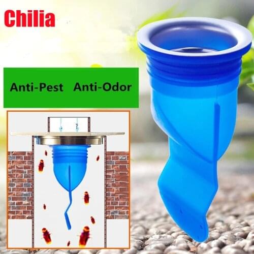 Hot Keuken Accessoires Siliconen Afvoerputje Theepot Anti-geur Anti-Pest Sink Filter Geur Pest Core Badkamer Buis colanders