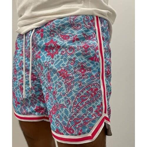 Newfashioned Fitness Bodybuilding Shorts Man Summer Gyms Workout Male Breathable Quick Dry Sportswear Jogger Beach Short Pants