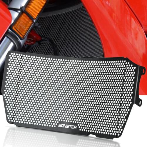 2021 NEW For Ducati Ducati Monster 1200 R 821 Dark Stripe Stealth 1200 Monster Motorcycle Radiator Guard Grille Cover Protector