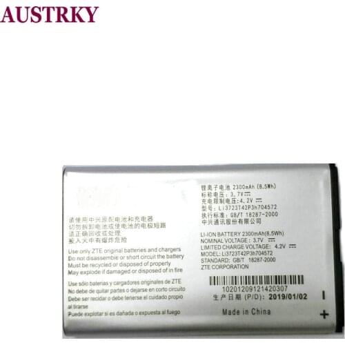 New Li3723T42P3h704572 2300mAh Rechargeable Batterie For ZTE MF91 MF90 4G WIFI Router Modem