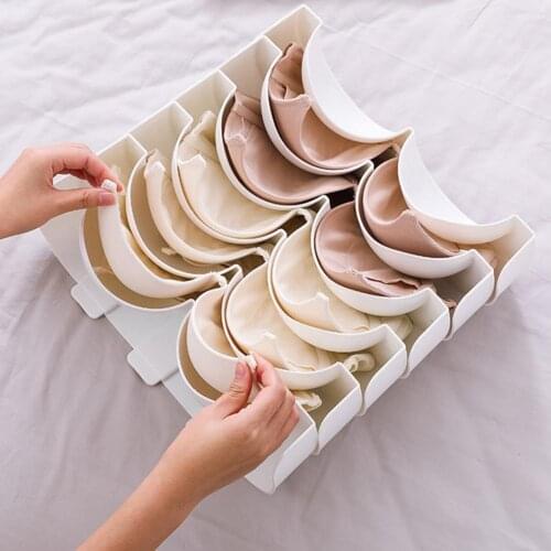 Organizer Non-deformed Plastic Socks Underwear Bra Dormitory Drawer Storage Box Container underwear storage органайзер