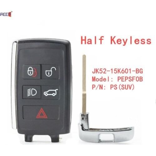Genuine OEM Smart Remote Key 433MHz For Land Rover Range Rover 2018-2020 Half Keyless JK52-15K601-BG