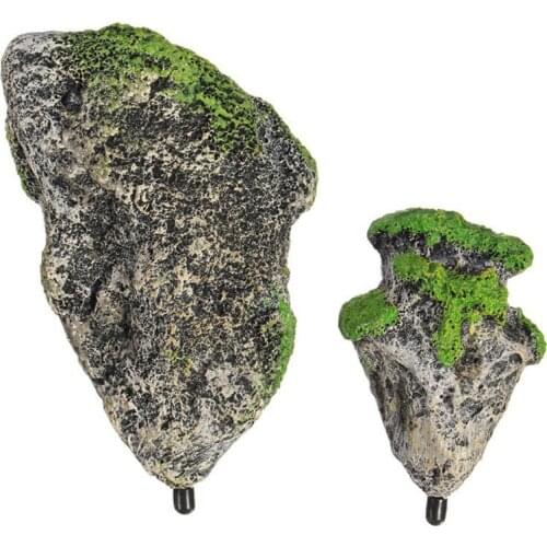 Suspended Rock Floating Moss Resin Stones Magical Hallelujah Garden Underwater World of in Aquarium Rocks