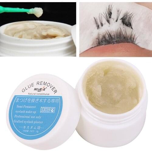Professional Non-irritating Adhesive Gel Remove Eyelash Extensions Tool Cream Eyelash Glue Remover Fragrancy Smell Glue Removal