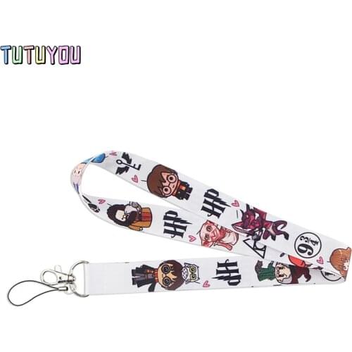 PC2058 Magic Movie Magician Creative Lanyard Badge ID Lanyards Mobile Phone Rope Key Lanyard Neck Straps Accessories