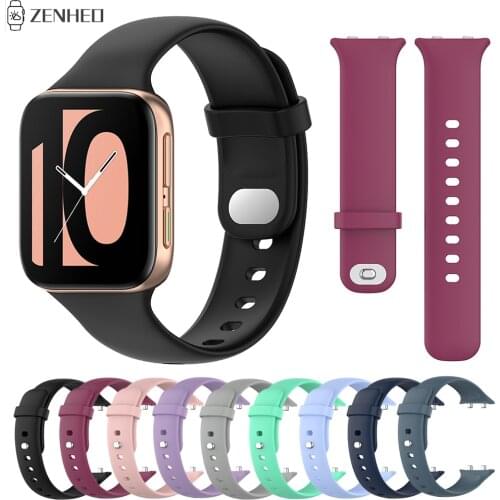 For OPPO Watch 41mm 46mm Smart Watch Band Replacement Silicone Watchband Strap for Oppo Watch
