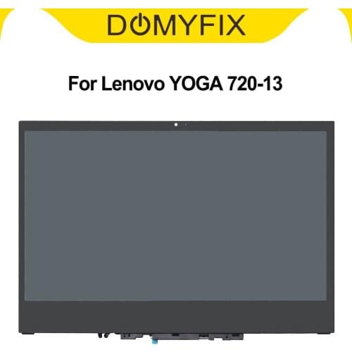 13.3" INCH LCD LED Touch Screen LP133WF4-SPB1 for Lenovo Yoga 720 13ikb yoga 720-13 720 13 Assembly With Frame 1920×1080