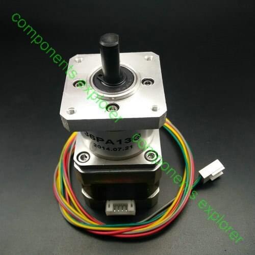 Stepper Motor,Nema17 Flanged 14:1 Gearhead Stepper