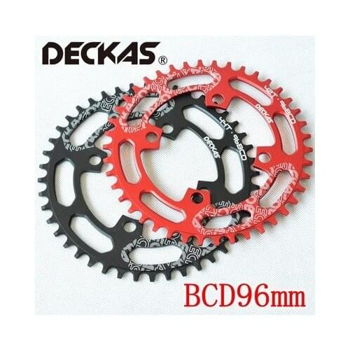 DECKAS 96BCD symmetrical bicycle 40T 42T 44T MTB bike Chainring Crown for Alivio MT300 M2000 M3000 M4000 M4050 GX NX