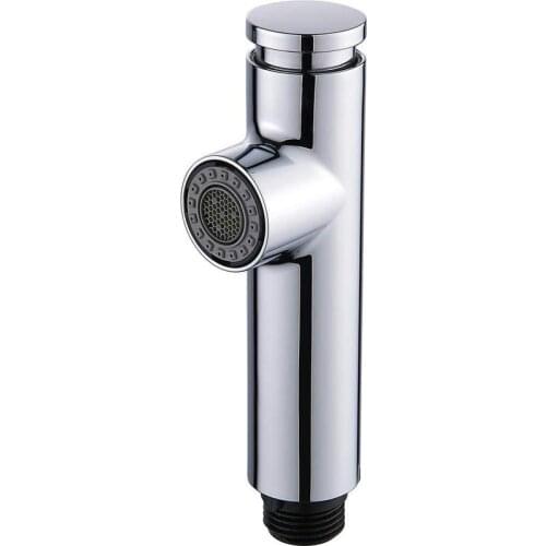 Nozzle kitchen buttons xiancai basins smoked pull bibcock of two functions handheld shower nozzle flower is aspersed