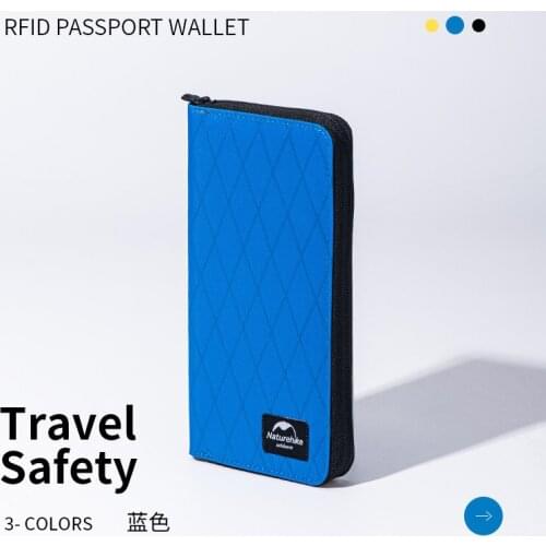 Naturehike (Journey) XPAC Series Id Bag wallet Multi-Function Anti-Theft travel Storage Bag FRID passport wallet