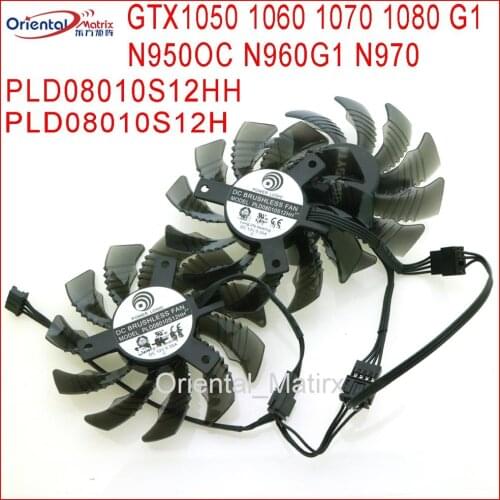 DC12V 75mm GPU VGA Video Card Fan For Gigabyte GTX1050 1060 1070 1080 G1 N950OC N960G1 N970 Graphics Card Cooling Fan