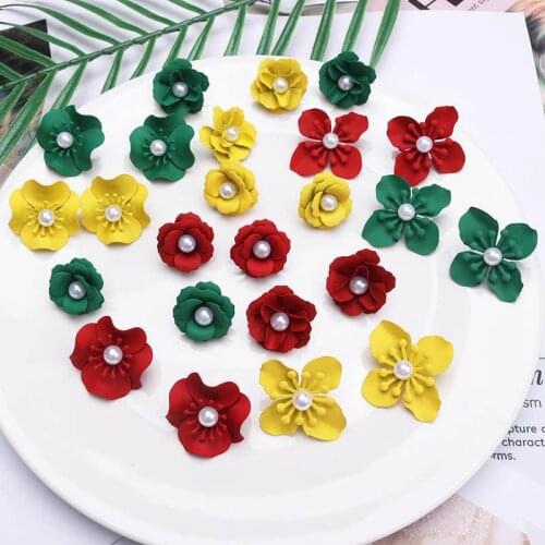 Classic Trendy Cute Flower Pearl Stud Earrings For Women Girl New Fashion Sweet Earring Femme Brinco Wedding Jewelry Gifts