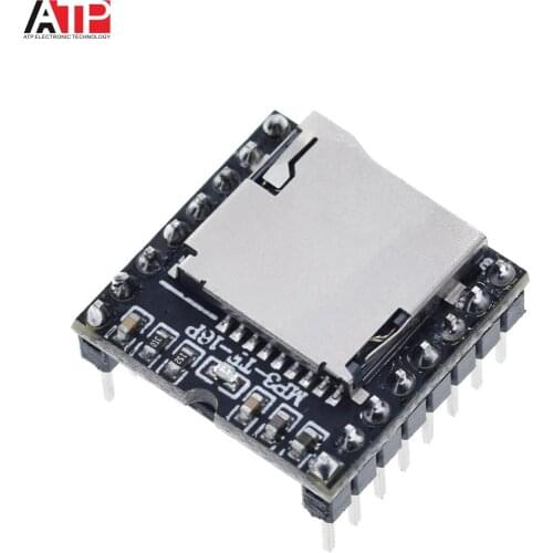 1PCS Great IT TF Card U Disk Mini MP3 DF Player Audio Voice Module Board For Arduino DFPlay Wholesale Player