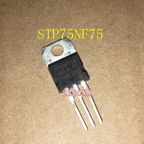10PCS/LOT New original STP75NF75 TO-220