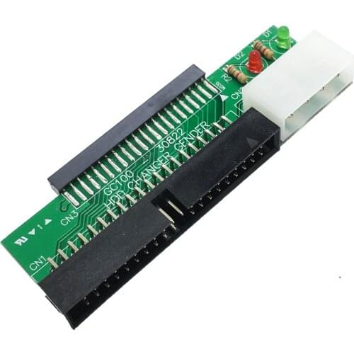 2.5 Inch 44Pin Ide to 3.5 Inch Ide 40Pin Interface Hard Disk Drive Converter Adapter for Laptop Desktop PC Computer