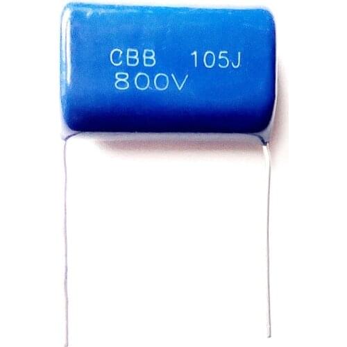 20pcs Capacitors 105J 1.0UF 1000NF 800V Type CBB Metallized Polypropylene Film