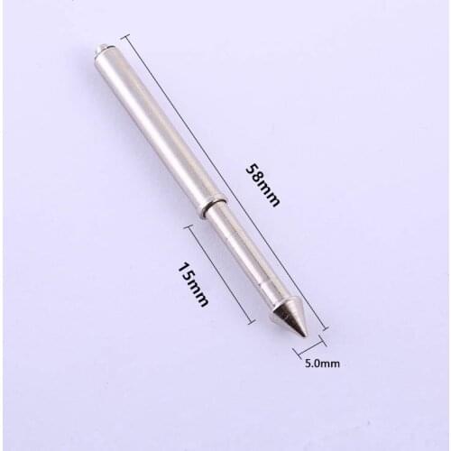 50PCS GP-2TL Spring Positioning Pin 5.0 Umbrella Head Positioning Column Total Length 58mm PCB Fixture Test Accessories