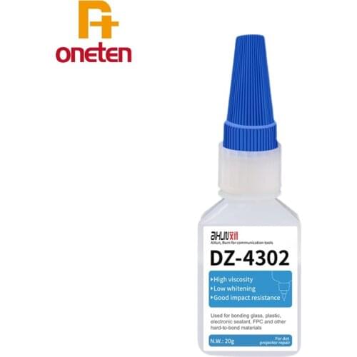 AIXUN Super Glue DZ-4302/630 For Phone Screen Bonding Glass Frame Repair Dot Matrix Face Repair No irritating smell