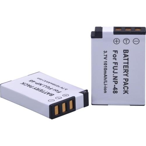 NP-48 3.7V 1010mAh NP-48 NP48 NP 48 Lithium Ion Battery for Fujifilm NP-48, FNP48, BC-48 Fujifilm XQ1, XQ2 Digital Cameras