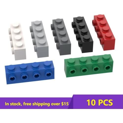 10PCS Bricks Compatible Assembles Particles 30414 1x4 For Building Blocks Classic Brand DIY Educational High-Tech Spare Toys