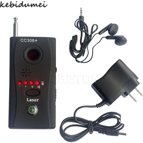 Kebidumei Wireless Detector Camera Lens Signal CC308+ Radio Wave Signal Detect Camera Full-range WiFi RF GSM Device Finder Newly