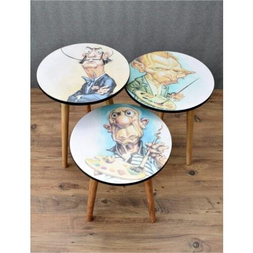 Zigon Coffee Table 3 pcs medium coffee table