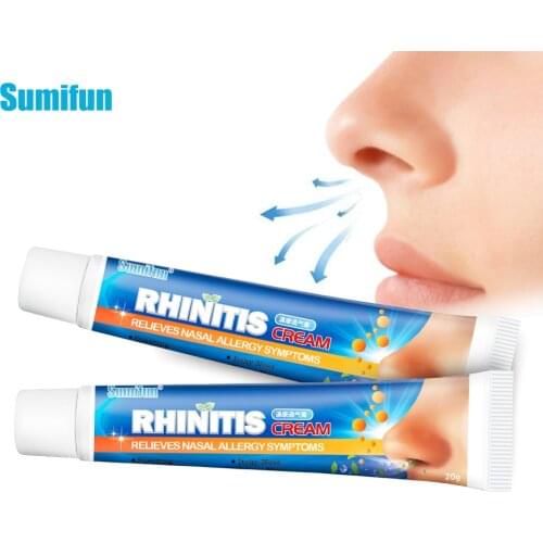 20g Rhinitis Sinusitis Treatment Ointment Refresh Nose Cold Cool Oil Relief Nasal Congestion Runny Nose Medical Herbal Plaster