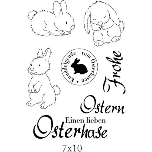 German Transparent Clear Stamp for DIY scrapbooking/Card Making C817