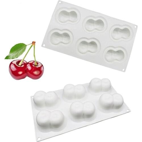 New Hot Silicone Cake Molds for DIY Home Baking Kithen Bakware Tools Dessert Mousse Brownie Cake Mould Fruits Various Designers