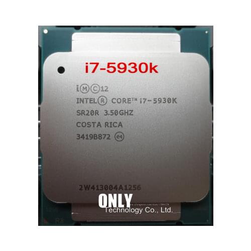 Original i7-5930K i7 5930K CPU Processor 3.5GHz Six Core LGA 2011 22nm 140W scrattered pieces