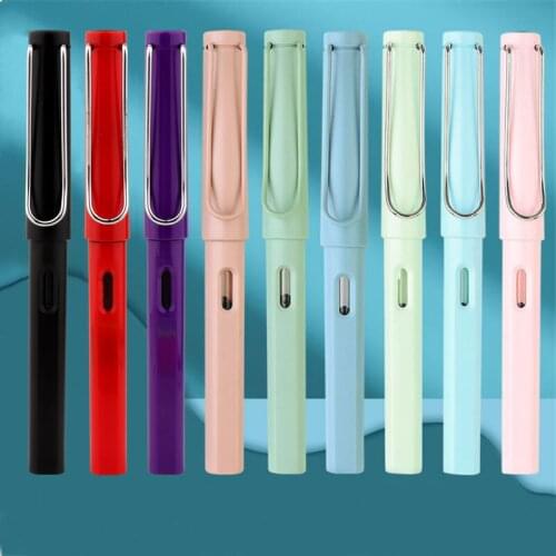 New Luxury Quality Fashion Various Colors Student Office Fountain Pen School Stationery Supplies ink pens calligraphy pen